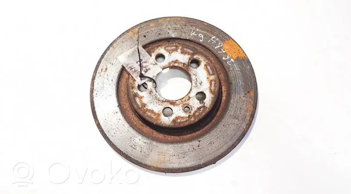 Citroen C8 Rear brake disc ventiliuojamas