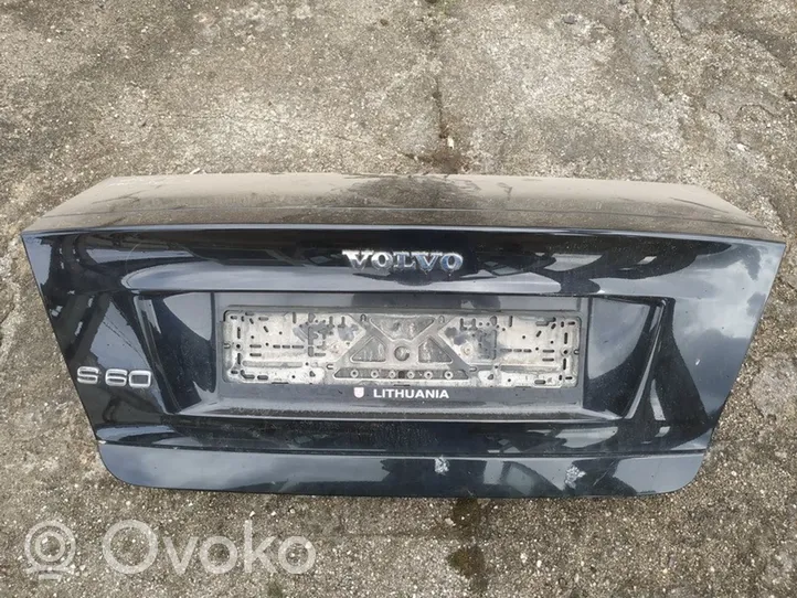 Volvo S60 Couvercle de coffre juodas