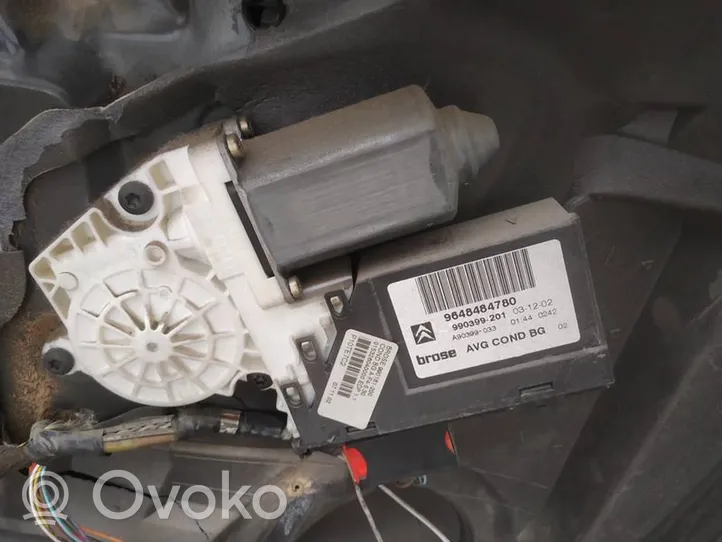 Citroen C5 Moteur de lève-vitre de porte avant 9648484780