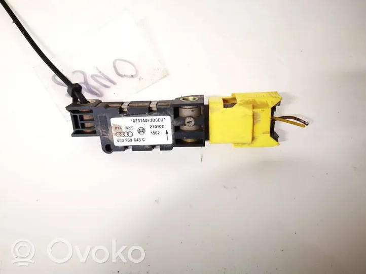 Volkswagen Phaeton Airbag deployment crash/impact sensor 4b0959643c