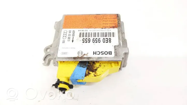 Audi A4 S4 B6 8E 8H Module de contrôle airbag 8E0959655