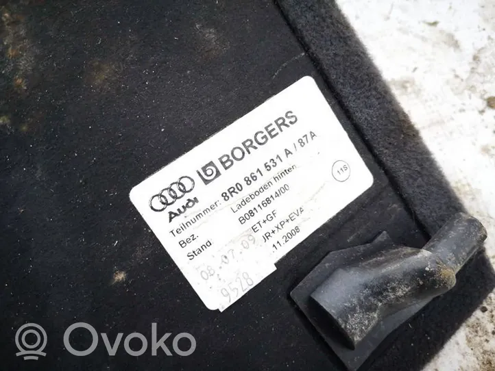 Audi Q5 SQ5 Ковер багажника 8r0861531a