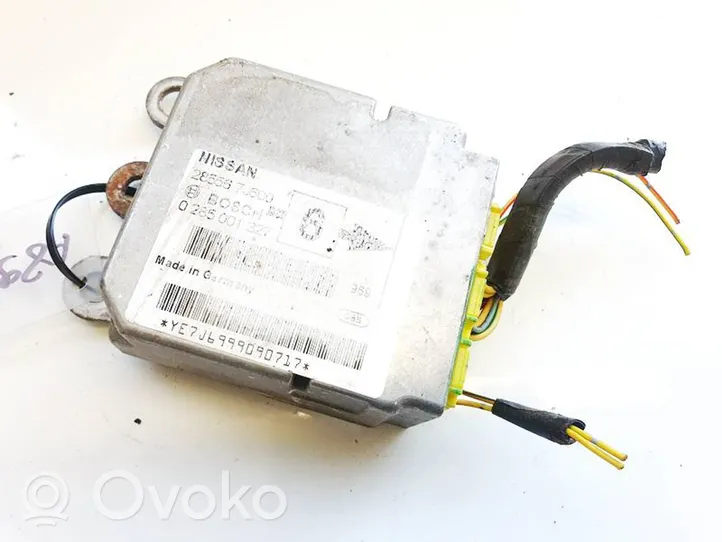 Nissan Primera Module de contrôle airbag 285567j600