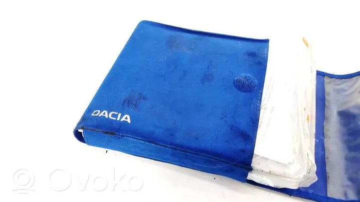 Dacia Sandero Owners service history hand book 