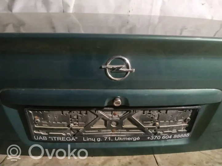 Opel Astra G Trunk door license plate light bar 