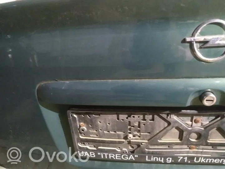 Opel Astra G Trunk door license plate light bar 