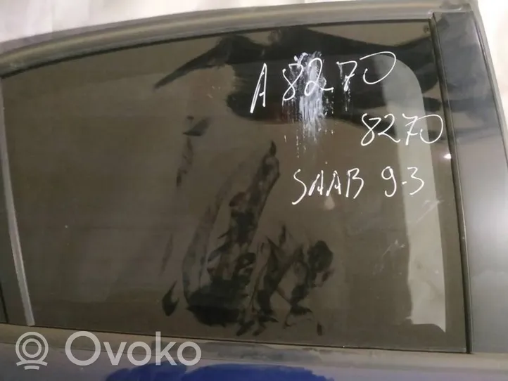 Saab 9-3 Ver2 Vetro del finestrino della portiera posteriore 