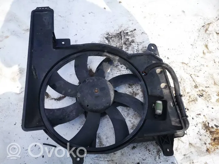 Opel Meriva A Radiator cooling fan shroud 8240457