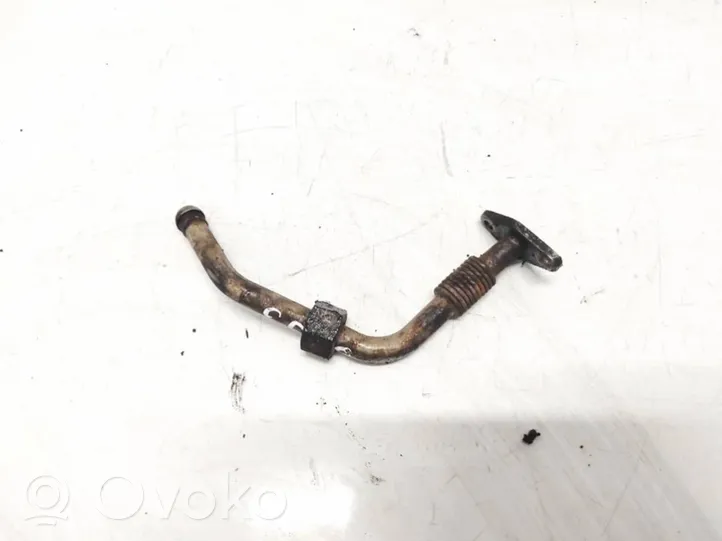 Opel Zafira A Turbo turbocharger oiling pipe/hose 