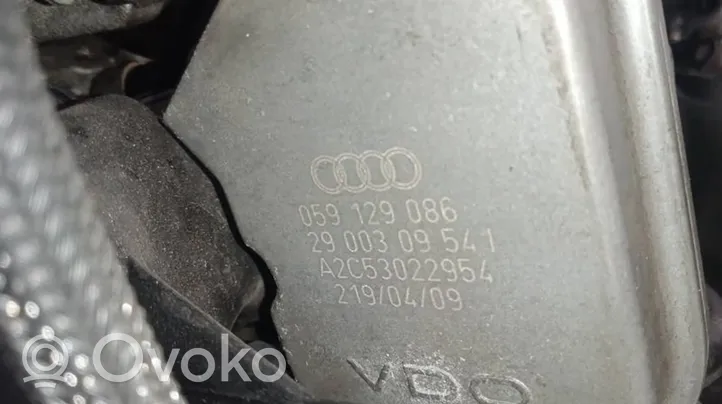 Audi A6 S6 C6 4F Attuatore/motore della valvola del collettore di aspirazione 059129086