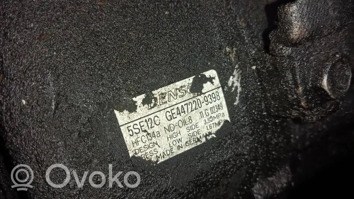 Toyota Corolla Verso AR10 Ilmastointilaitteen kompressorin pumppu (A/C) GE4472209398