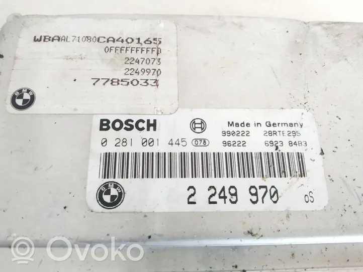 BMW 3 E46 Engine control unit/module 2249970