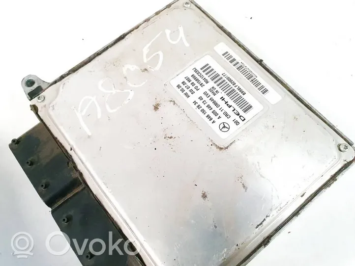 Mercedes-Benz C AMG W204 Calculateur moteur ECU a6461502634