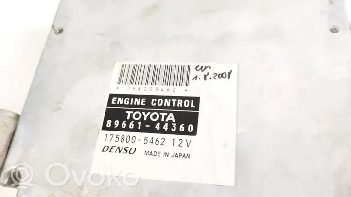 Toyota Avensis Verso Sterownik / Moduł ECU 8966144360