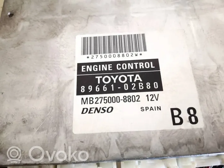 Toyota Corolla E120 E130 Sterownik / Moduł ECU 8966102b80