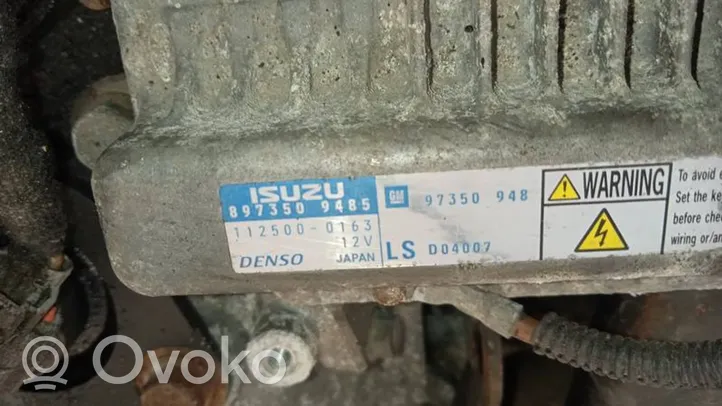 Opel Meriva A Dzinēja vadības bloks 8973509485