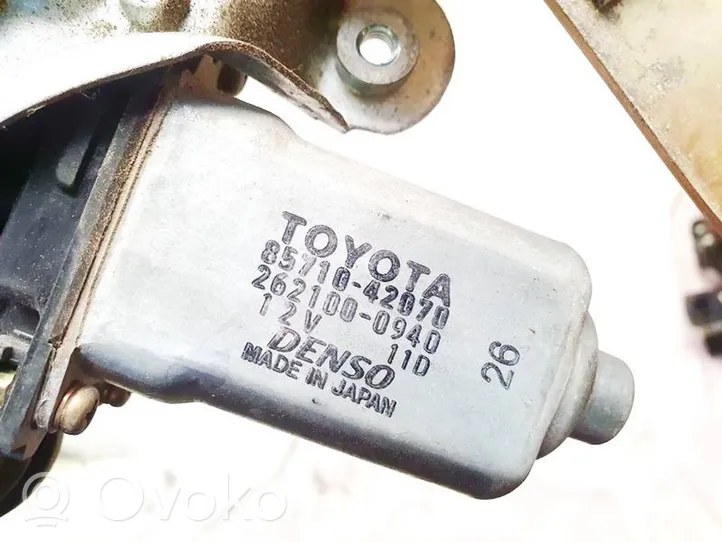 Toyota RAV 4 (XA20) Aizmugurē loga pacēlāja motoriņš 8571042070