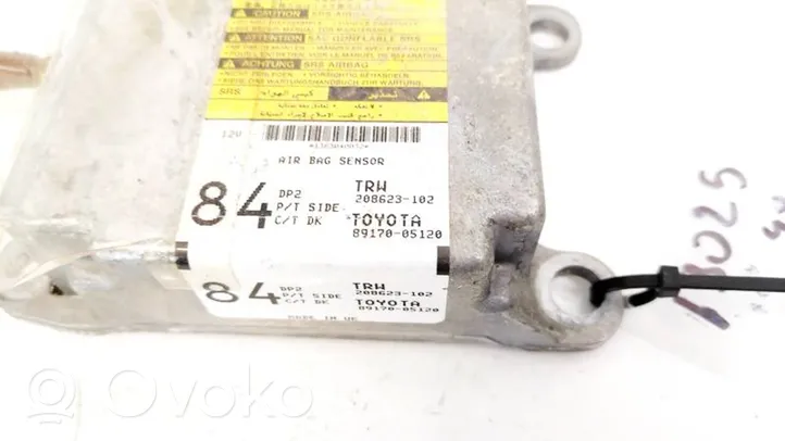 Toyota Avensis T250 Airbag control unit/module 8917005120