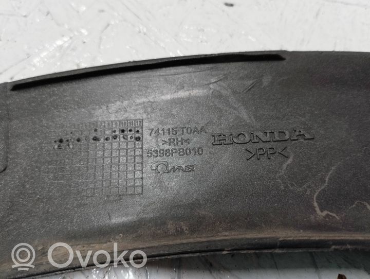 Honda CR-V Listwa / Nakładka na błotnik przedni 74115T0AA