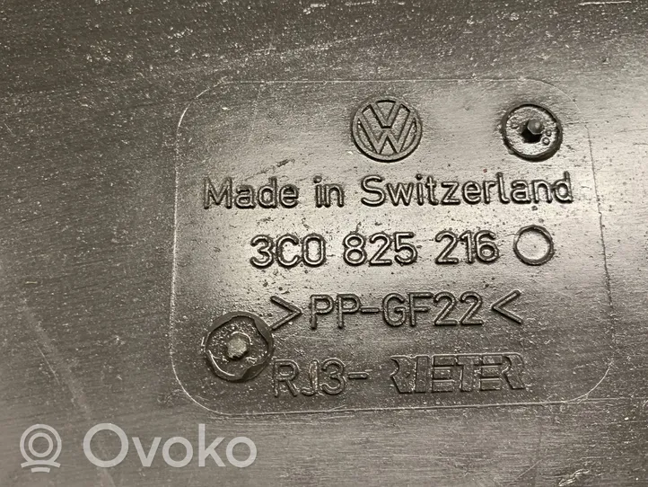 Volkswagen PASSAT B6 Copertura/vassoio paraurti sottoscocca posteriore 3C0825216