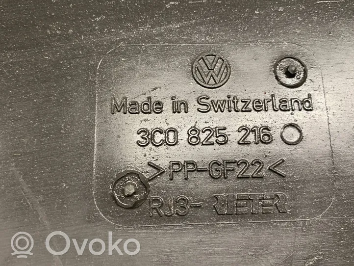 Volkswagen PASSAT B6 Osłona tylna podwozia pod zderzak 3C0825216