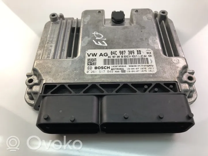 Volkswagen Polo V 6R Galios (ECU) modulis 04C907309BB