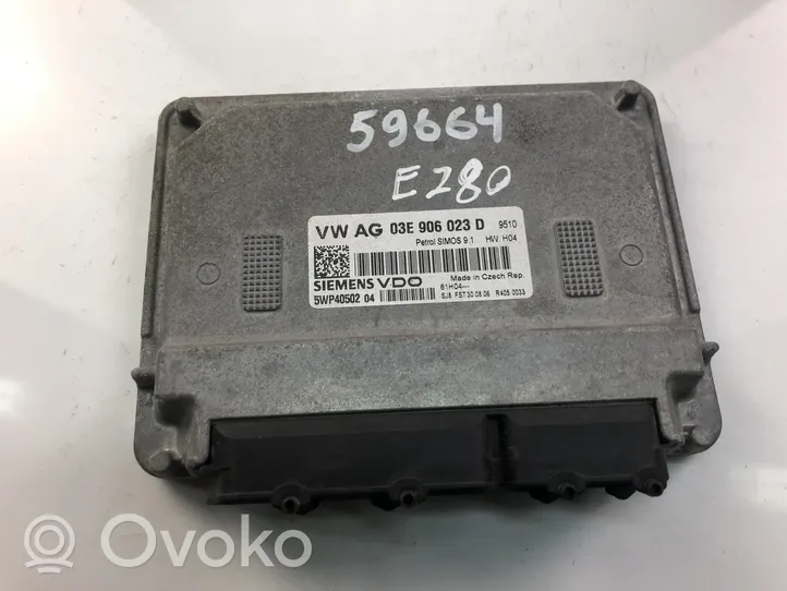 Seat Ibiza II (6k) Komputer / Sterownik ECU silnika 03E906023D