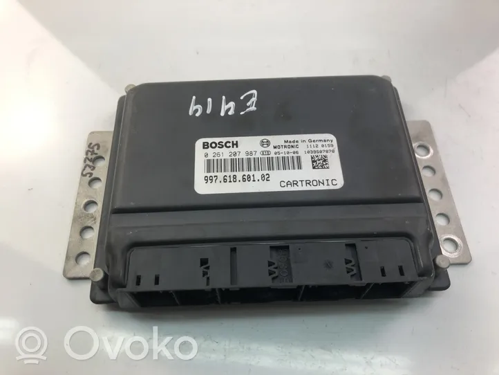 Porsche 911 997 Unidad de control/módulo ECU del motor 99761860102