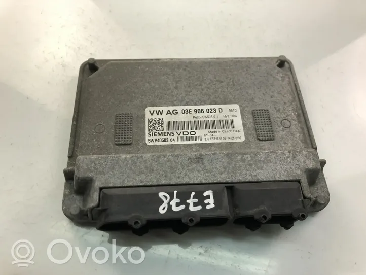 Seat Altea XL Блок управления двигателем ECU 06A906033JC