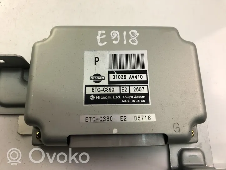 Nissan Primera Pārnesumkārbas vadības bloks 31036AV410