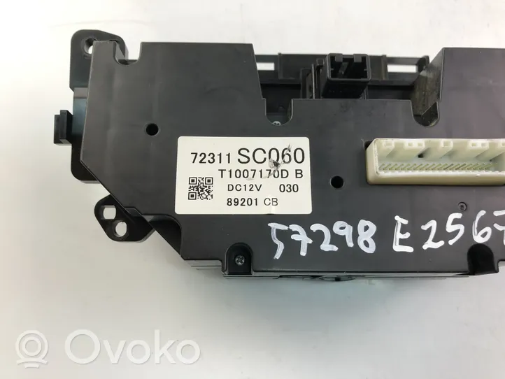 Subaru Forester SH Interruttore ventola abitacolo 72311SC060