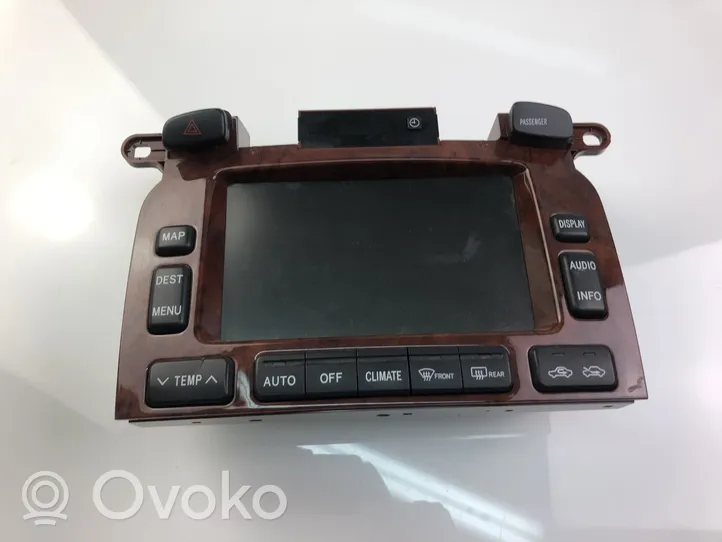 Toyota Highlander XU40 Panel / Radioodtwarzacz CD/DVD/GPS 8611148100