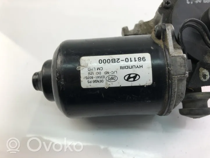 Hyundai Santa Fe Moteur d'essuie-glace 981102B000