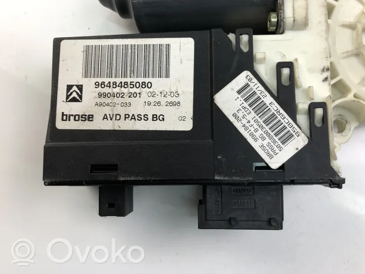 Citroen C5 Moteur de lève-vitre de porte avant 9648485080