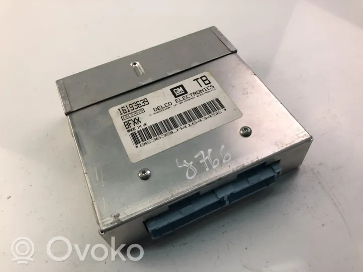 Opel Corsa B Engine control unit/module ECU 16193639