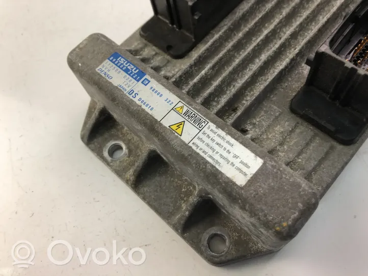 Opel Meriva A Komputer / Sterownik ECU silnika 8980003221