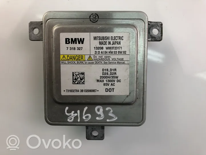 BMW 1 F20 F21 Module de ballast de phare Xenon 7318327