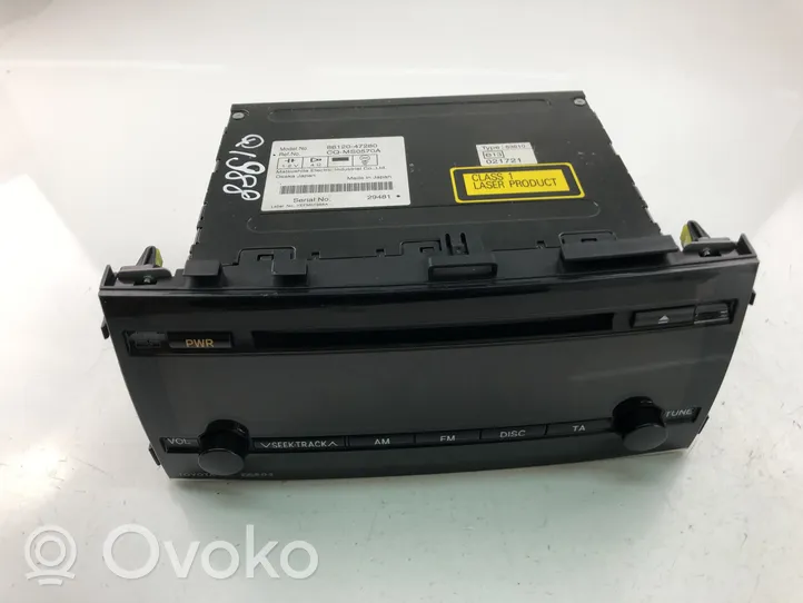 Toyota Prius (NHW20) Radio/CD/DVD/GPS-pääyksikkö 8612047280