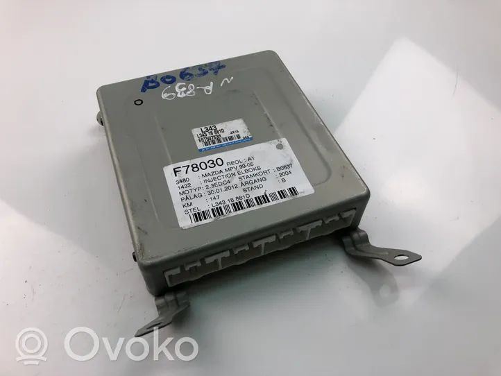 Mazda MPV II LW Unité de commande, module ECU de moteur L34318881D