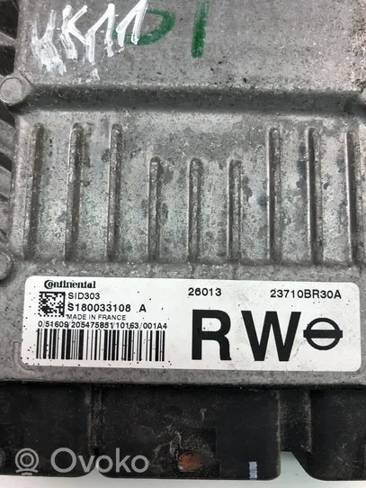 Nissan Qashqai+2 Unité de commande, module ECU de moteur 23710BR30A