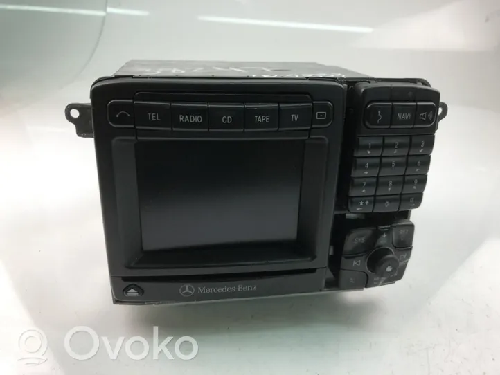 Mercedes-Benz S W220 Radija/ CD/DVD grotuvas/ navigacija A2208207126