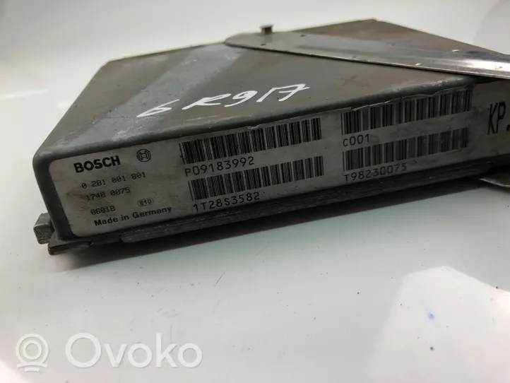 Volvo S70  V70  V70 XC Galios (ECU) modulis P09183992