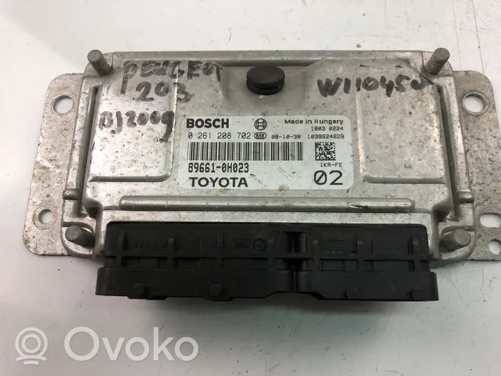 Toyota Aygo AB10 Komputer / Sterownik ECU silnika 896610H023