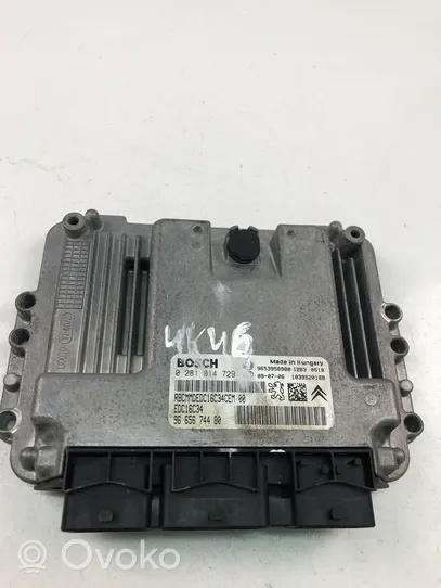 Peugeot 3008 I Komputer / Sterownik ECU silnika 9665674480