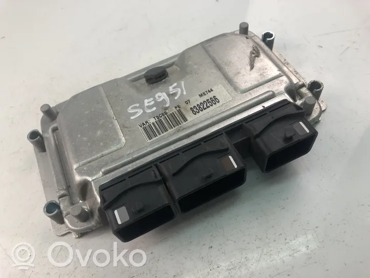 Peugeot 307 Komputer / Sterownik ECU silnika 9657499880