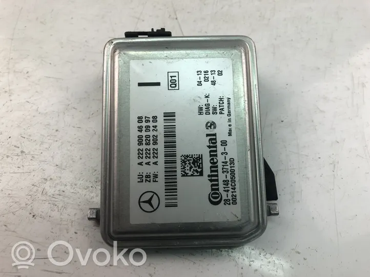 Mercedes-Benz E W213 Videon ohjainlaite A2229022408