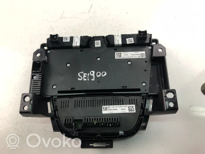 Opel Astra J Un conjunto de interruptores 13346050