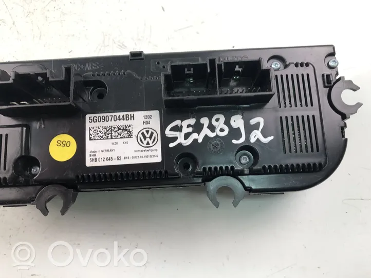 Volkswagen PASSAT B7 Sisätuulettimen ohjauskytkin 5G0907044BH