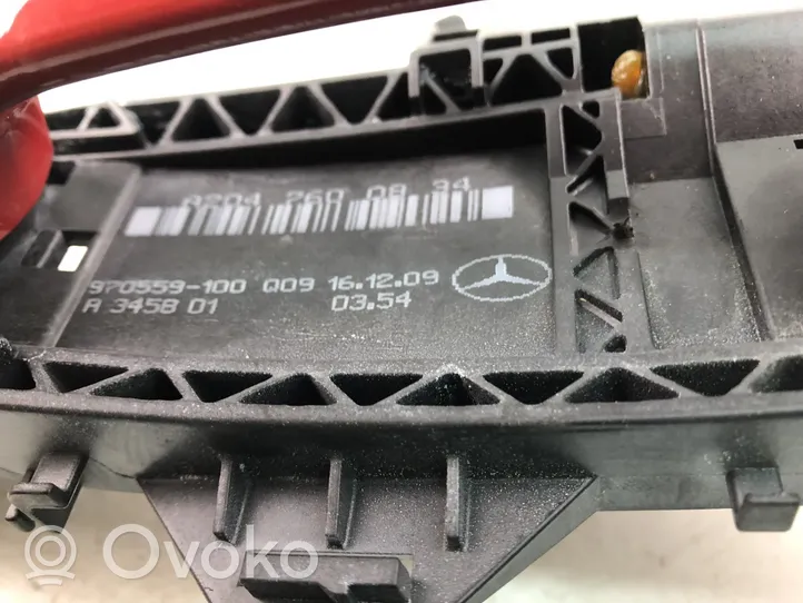 Mercedes-Benz GLK (X204) Klamka zewnętrzna drzwi przednich A2047600270