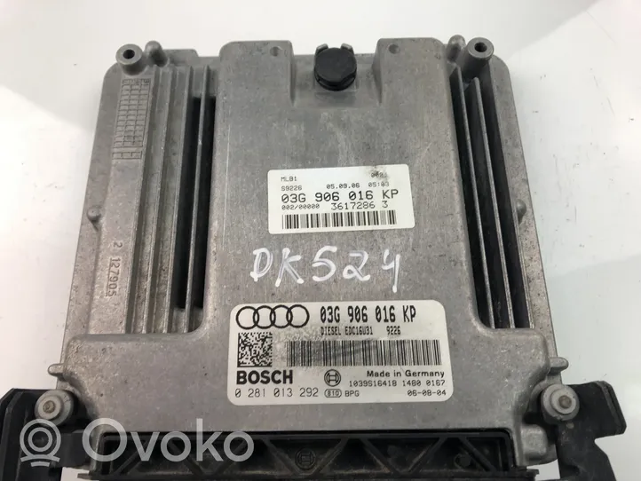 Audi A4 S4 B7 8E 8H Centralina/modulo motore ECU 03G906016KP